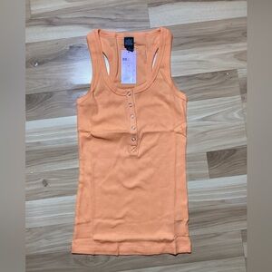 Wild Fable Girls Orange Tank Top Size Small